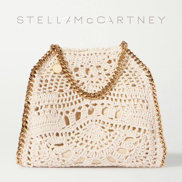 2020年人気新作∞∞ STELLA MCCARTNEY ステラマッカートニー偽物 ∞∞ Falabella mini crocheted バッグ☆